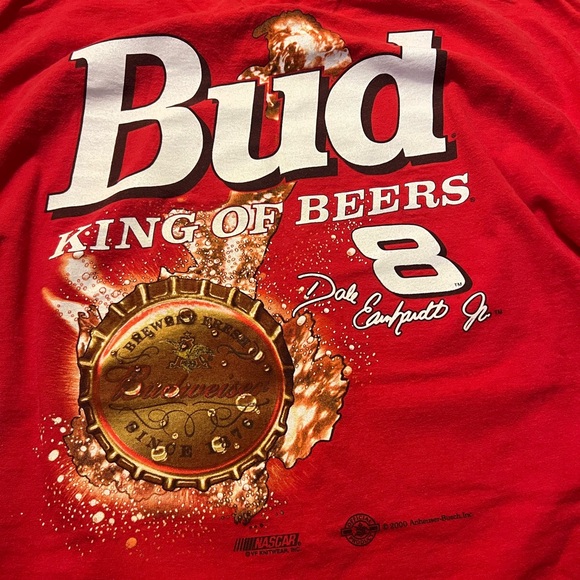 Vintage Dale Earnhardt Budweiser Jr Chase
Authentics Nascar Tee - Picture 3 of 4